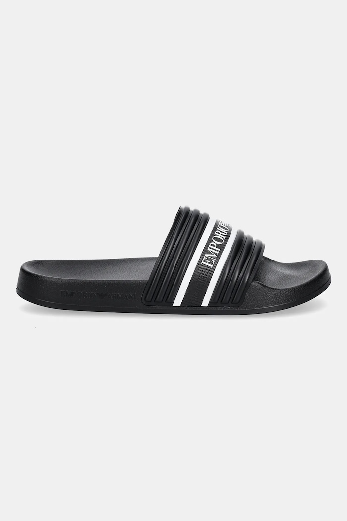 Emporio Armani Underwear ciabatte slide XVPS14.XR277.U532 nero SS25