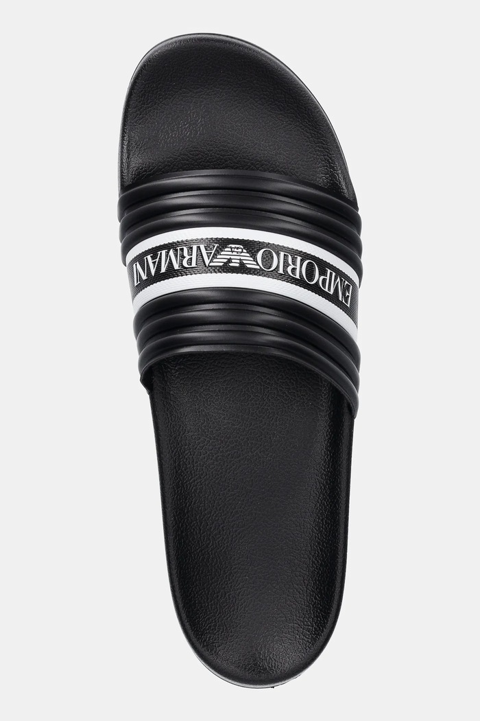 Emporio Armani Underwear ciabatte slide nero XVPS14.XR277.U532
