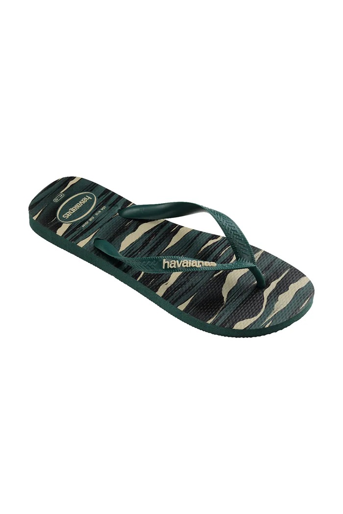 Obuv Šľapky Havaianas TOP CAMU PANTANAL 4141398.5266 zelená