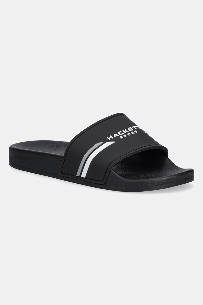 Hackett London klapki SLIDER SPORT czarny HMS21287