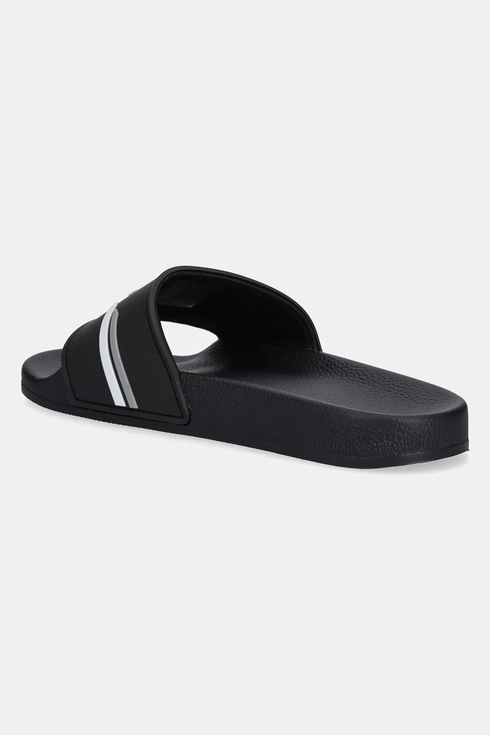 Obuwie Hackett London klapki SLIDER SPORT HMS21287 czarny