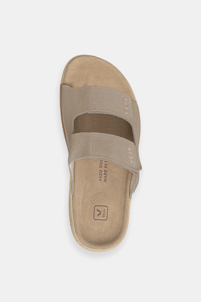 Veja suede sliders Etna beige SA3220670B