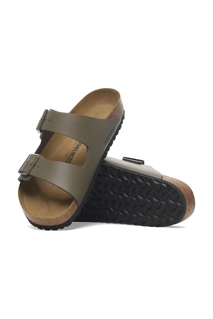 Kožené šľapky Birkenstock Arizona Birkenstock 1029153 zelená
