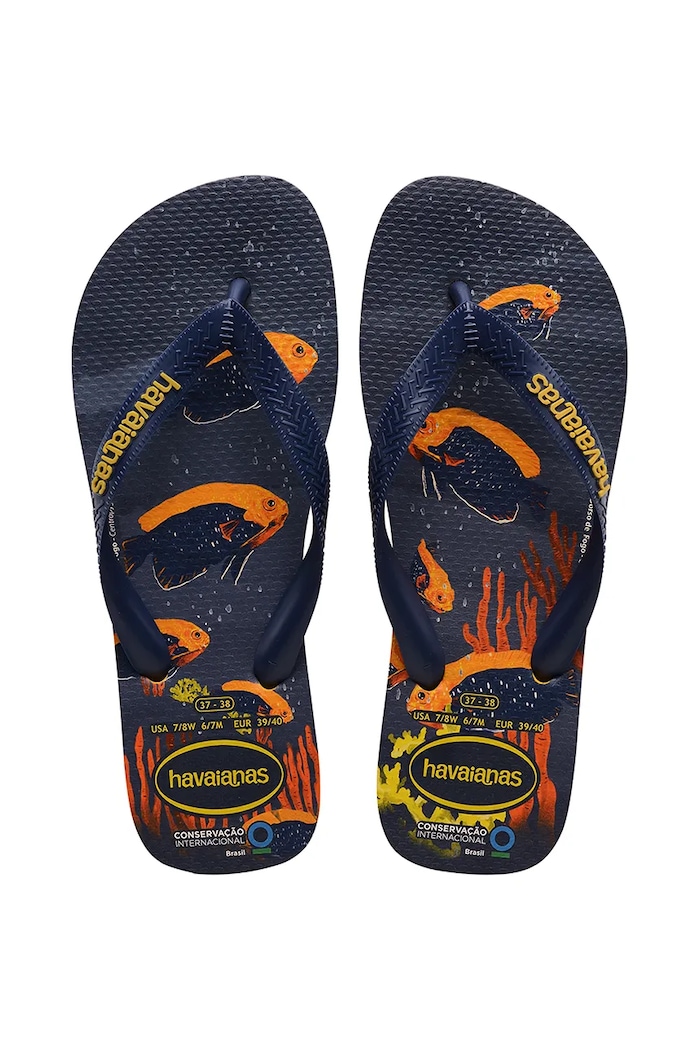 Havaianas Japonki CONSERVATION INTERNATIONAL POP granatowy 4119507.1740