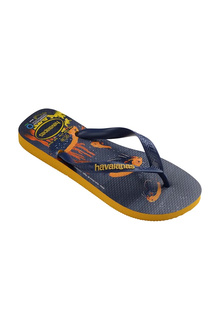 Obuwie Havaianas Japonki CONSERVATION INTERNATIONAL POP 4119507.1740 granatowy