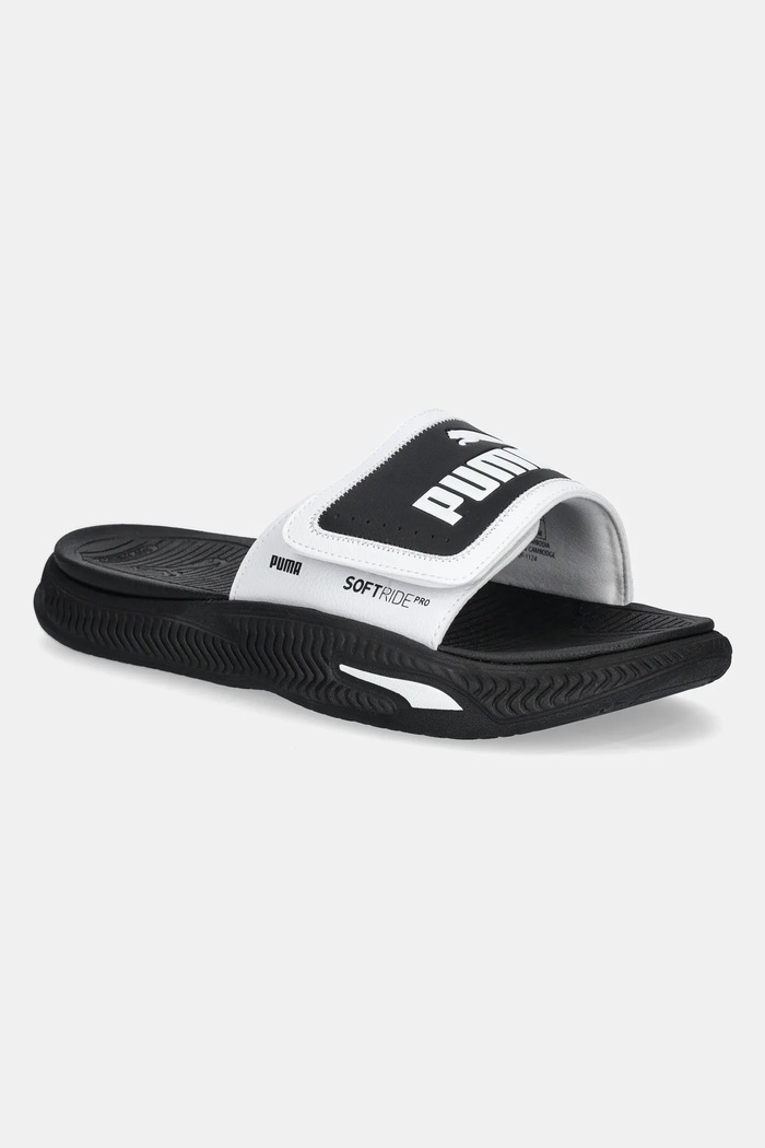 Puma klapki SoftridePro Slide 24 V syntetyczny biały 395431