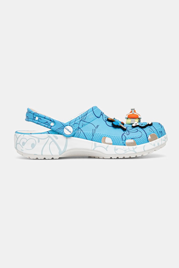 Crocs klapki Classic Smurfs Clog 210820.90H niebieski SS25