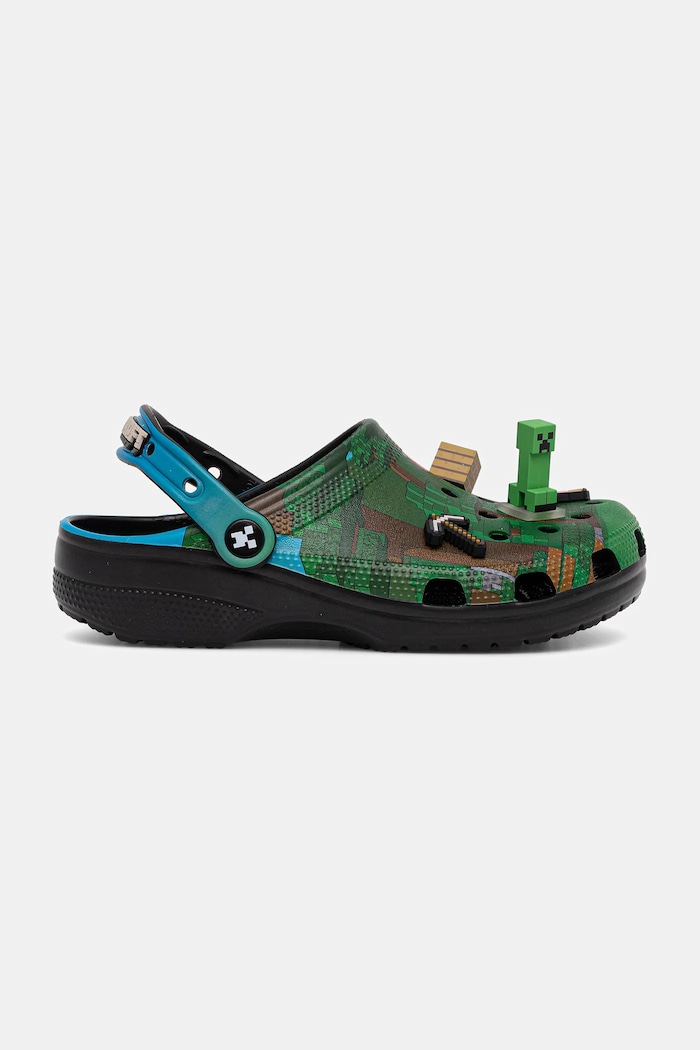 Παπούτσια Παντόφλες Crocs Classic Minecraft Clog 210829.90H πράσινο