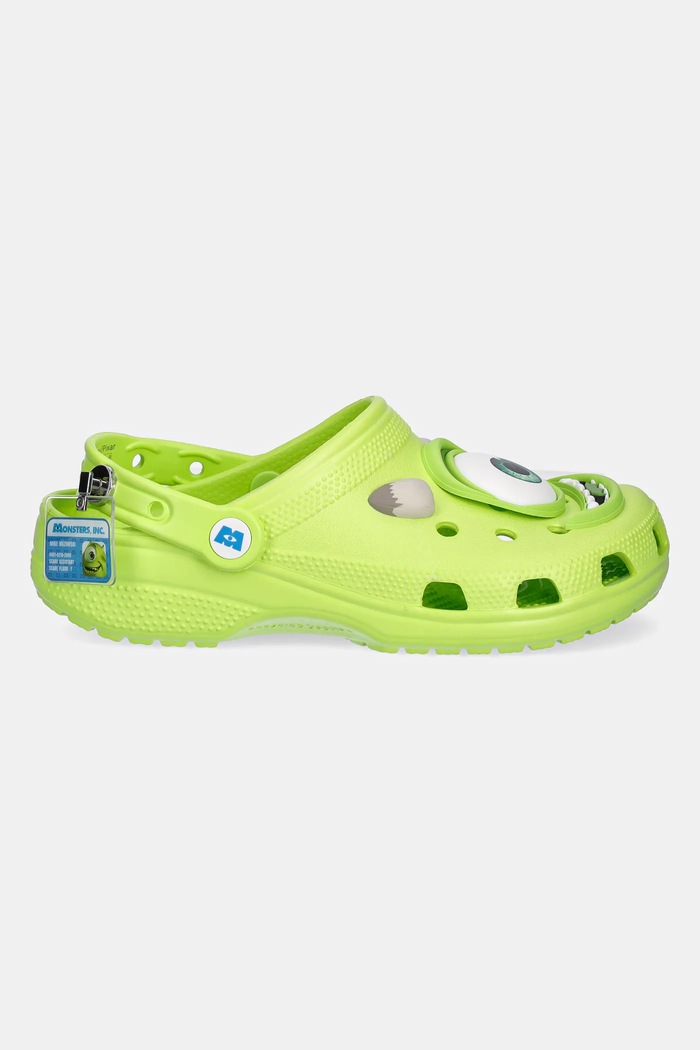Crocs Klapki Classic Monsters Inc Mike Clog 210875.90H zielony SS25