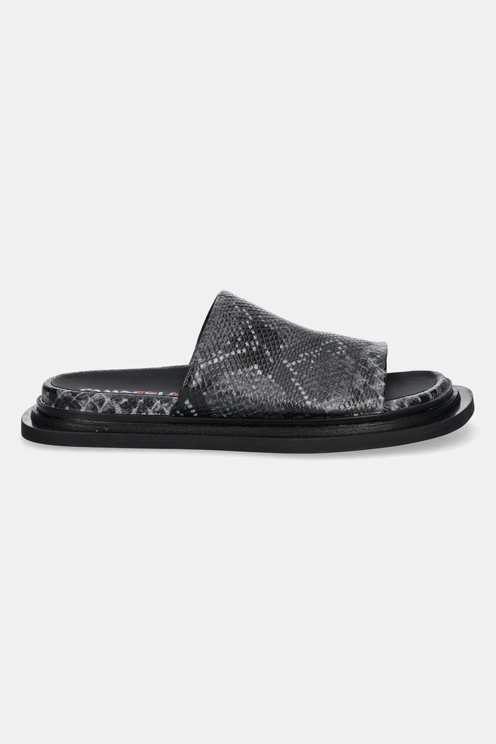 Kožené pantofle CAMPERLAB Nada A500030.003 šedá SS25