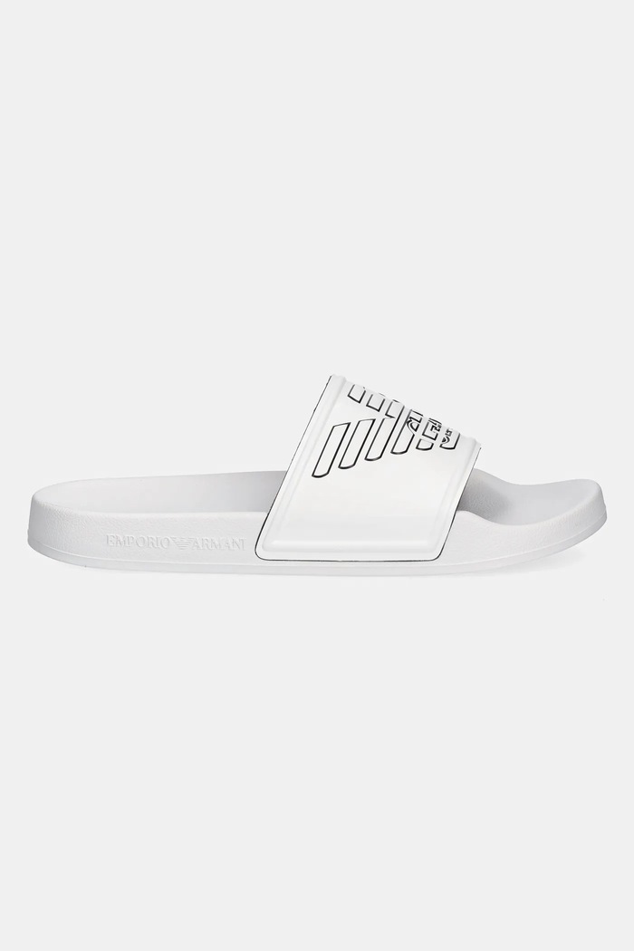 Παντόφλες Emporio Armani Underwear XVPS11.XR273.T680 λευκό SS25