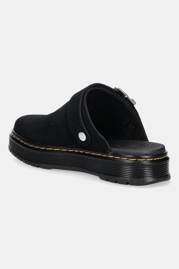 Παπούτσια Παντόφλες σουέτ Dr. Martens Brookline Mule Mule DM40666001 μαύρο