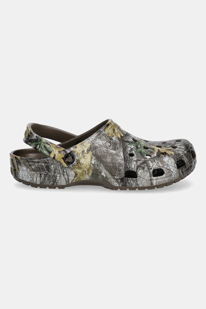 Crocs papuci Classic Real Tree Edge Clog 205413.267 maro SS25