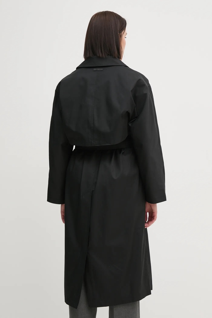 Îmbrăcăminte Calvin Klein trenci 00040WL546 negru