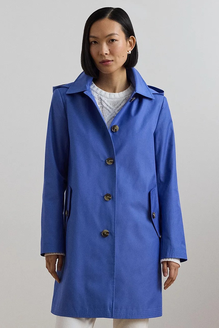 Kabát Lauren Ralph Lauren nezateplené modrá 297967121