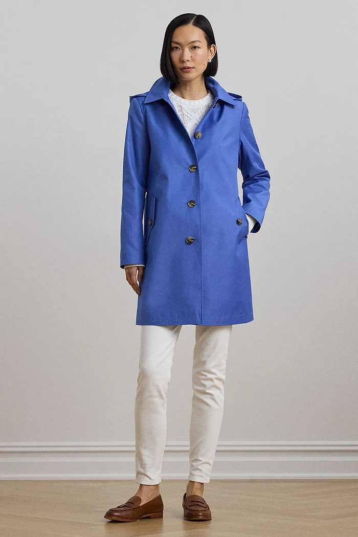 Oblečení Kabát Lauren Ralph Lauren 297967121 modrá
