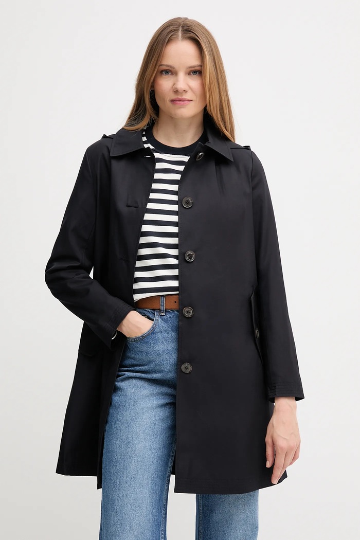 Lauren Ralph Lauren palton cu captuseala bleumarin 297967121