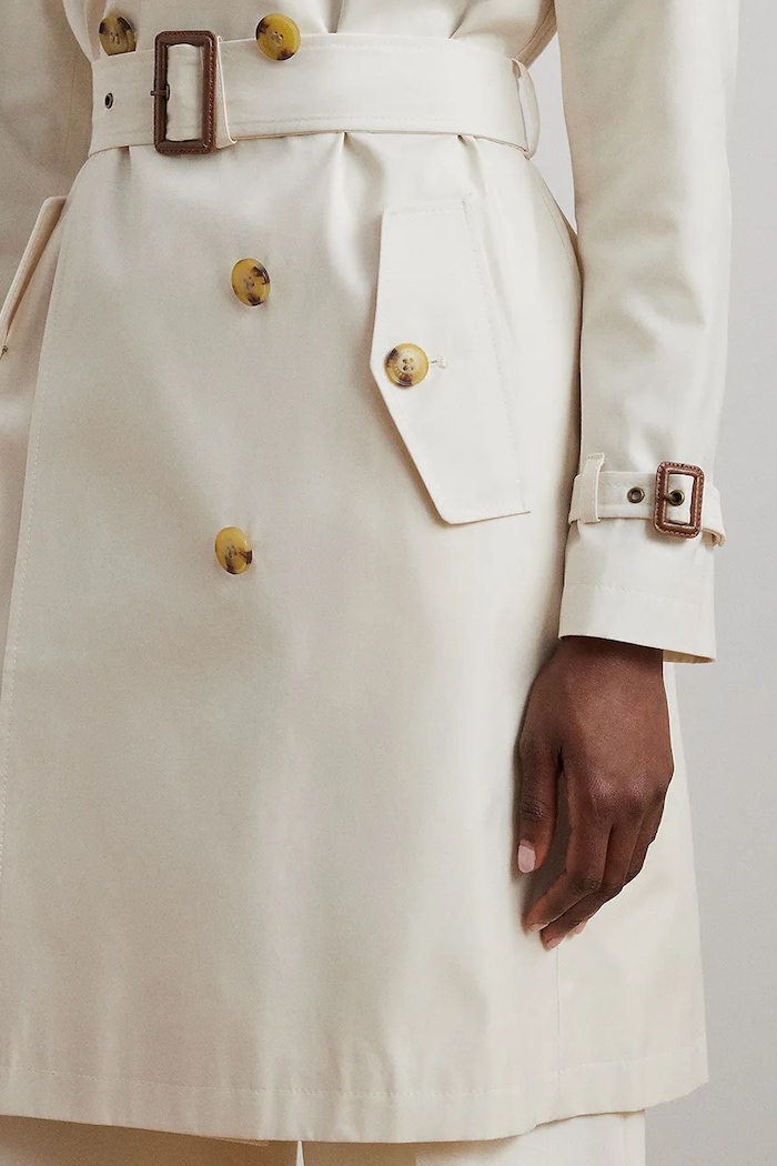 Trench kabát Lauren Ralph Lauren 297967122 béžová