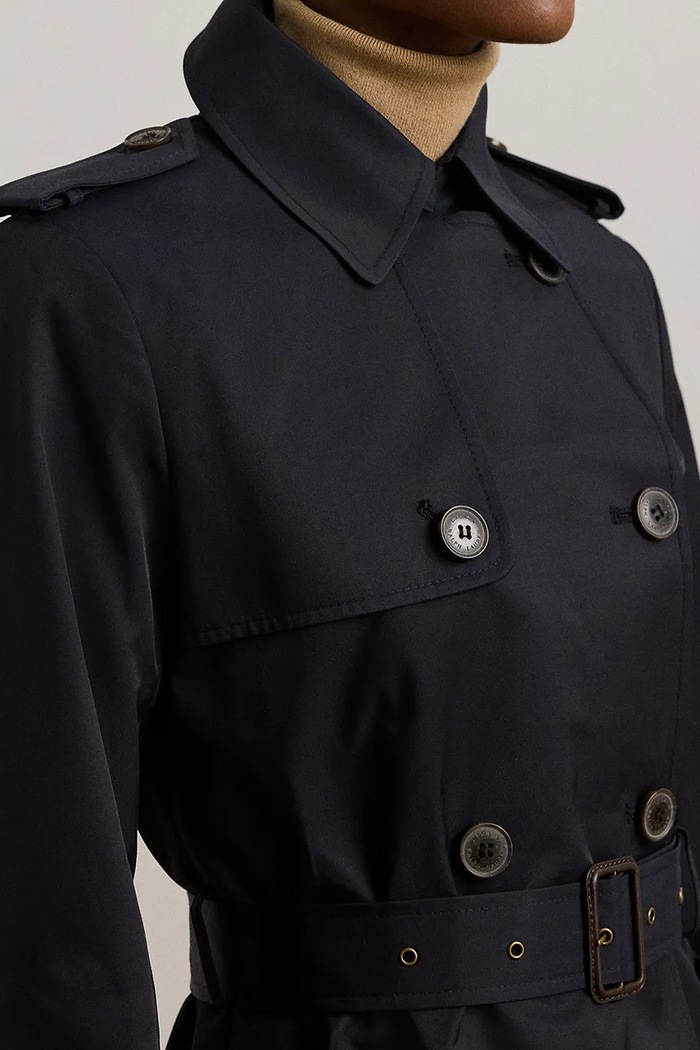 Καμπαρντίνα Lauren Ralph Lauren σκούρο μπλε 297967122