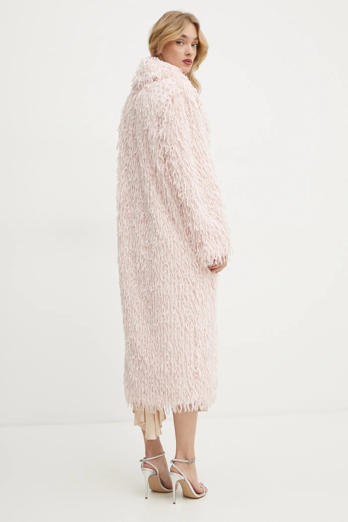 Abbigliamento Guess cappotto FENIX W5RL33.KCN60 rosa