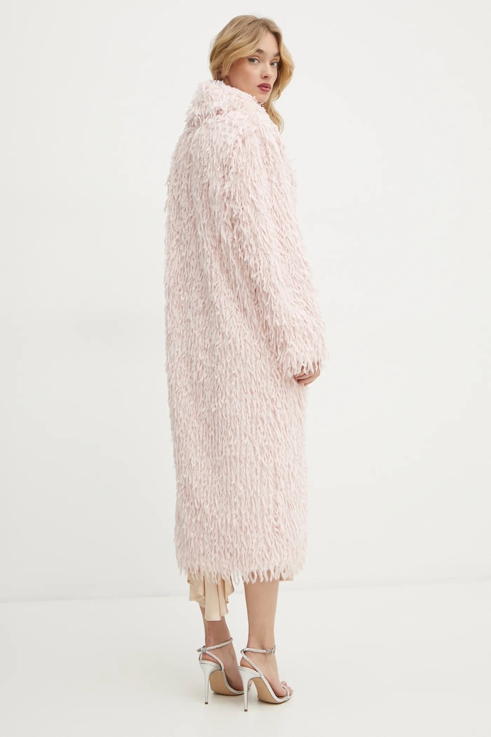 Abbigliamento Guess cappotto FENIX W5RL33.KCN60 rosa