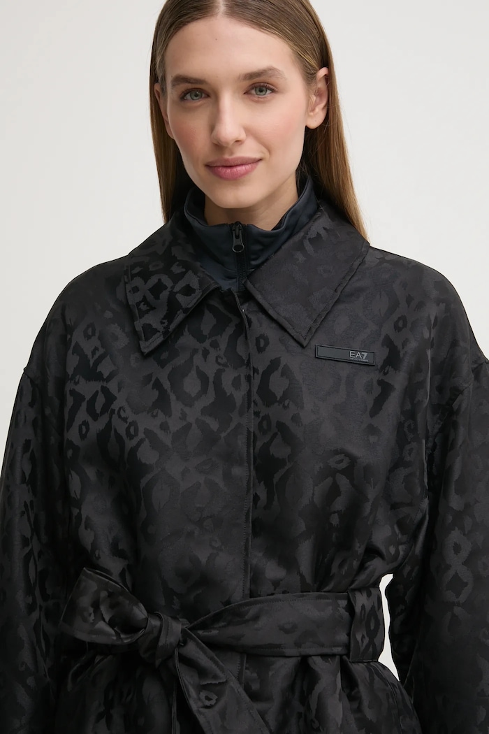 EA7 Emporio Armani cappotto nero AF15382.7W000486
