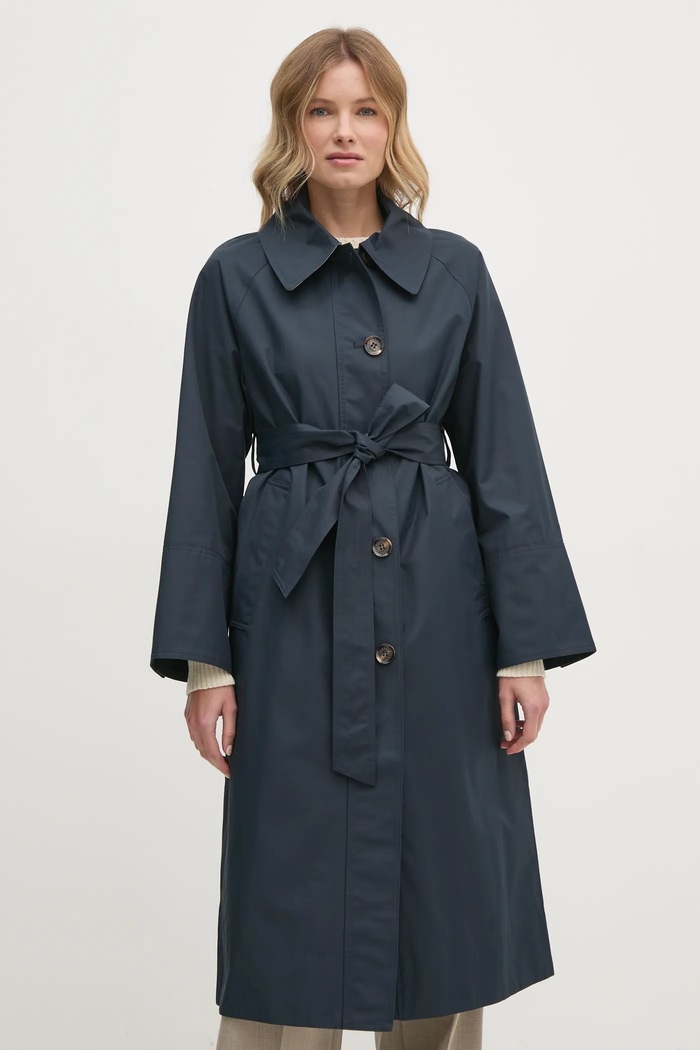 Barbour płaszcz LSP0198NY71 granatowy SS25