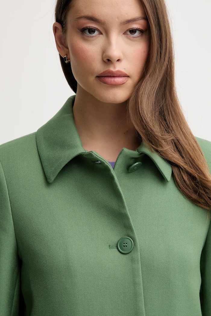 United Colors of Benetton płaszcz zielony 2YEBDN07N
