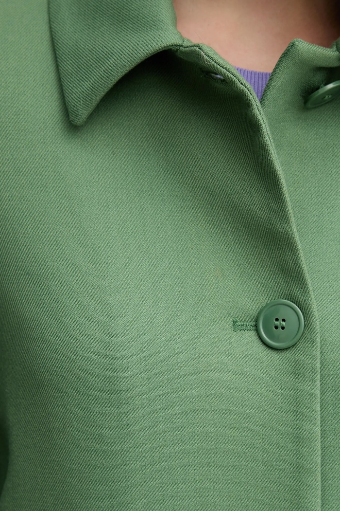 United Colors of Benetton płaszcz 2YEBDN07N zielony