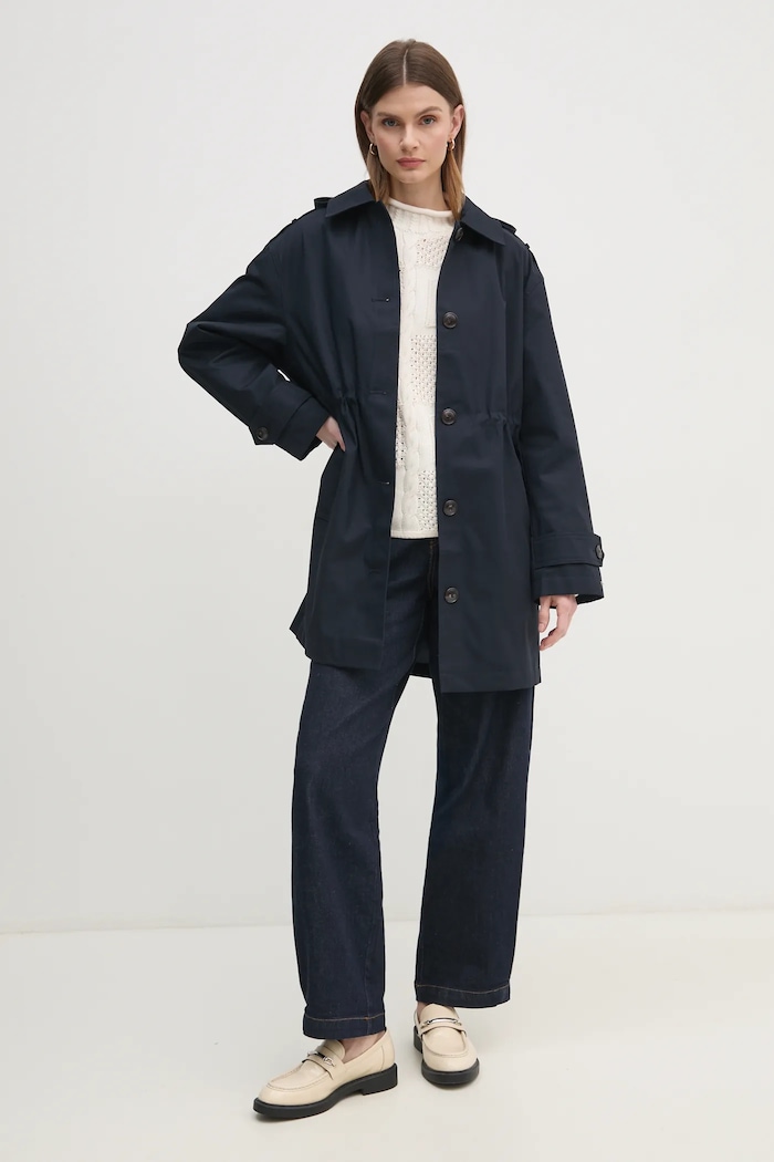 Kaput Tommy Hilfiger WW0WW43742 mornarsko plava SS25