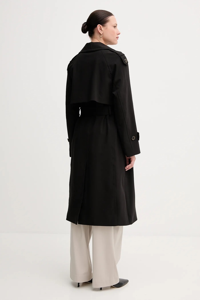 Odzież Dkny płaszcz DLEMPQ97 czarny