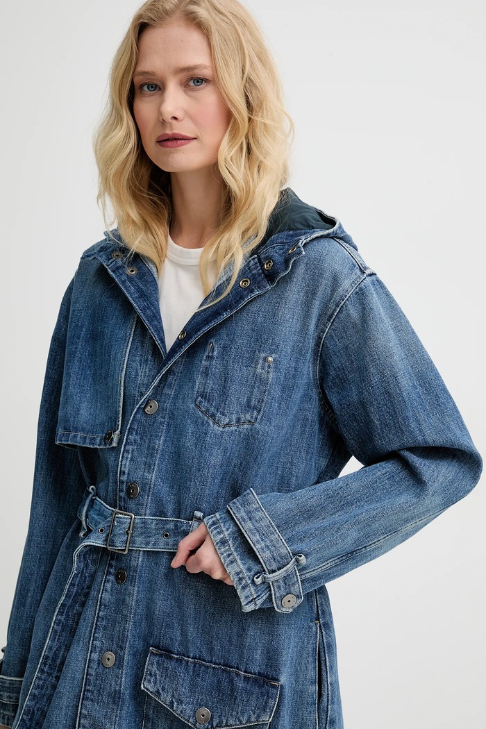 cappotto blu D26217.D776