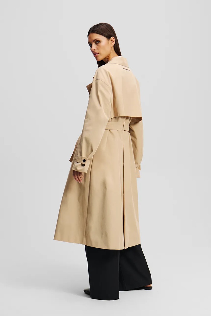 Karl Lagerfeld trench A2W15009 beige SS25