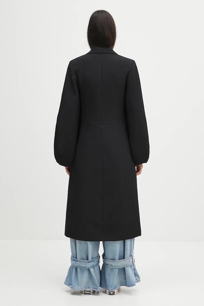 Clothing JW Anderson coat Balloon Sleeve CO0329.PG1679.999 black