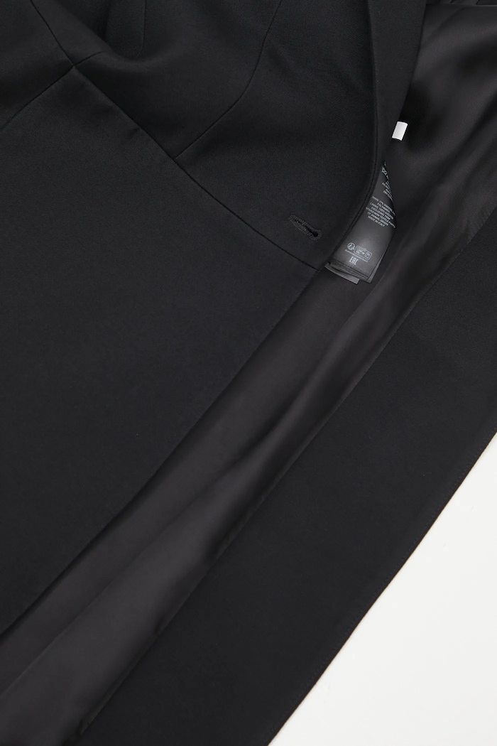 JW Anderson coat Balloon Sleeve CO0329.PG1679.999 black