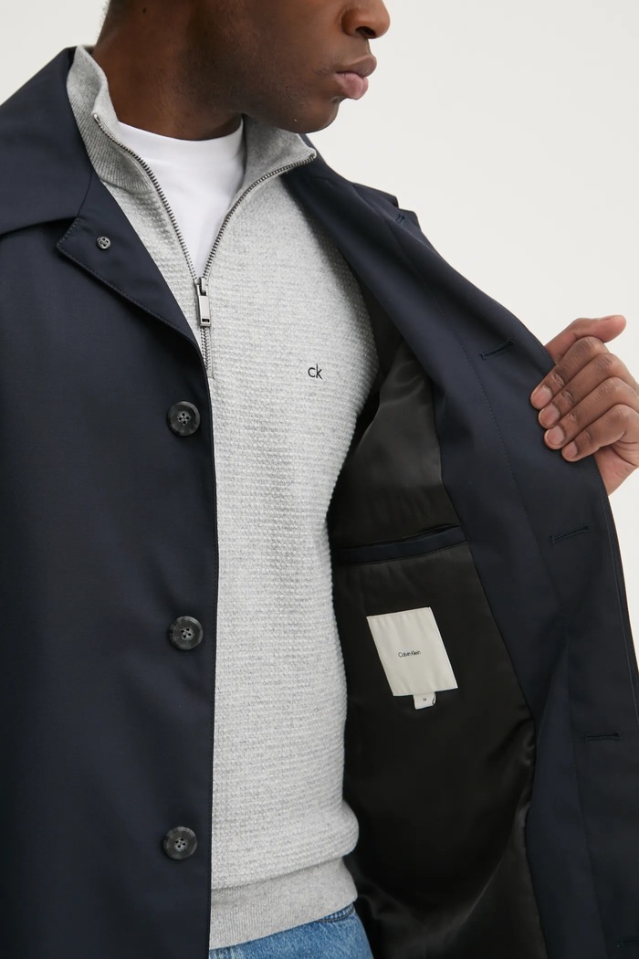 Vlněný kabát Calvin Klein K10K113956