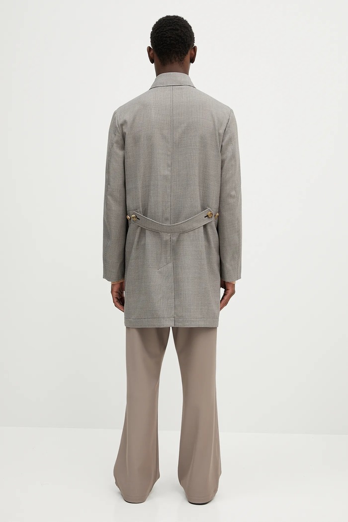 Одяг Вовняне пальто Paul Smith M1R.443Z.P02631 сірий