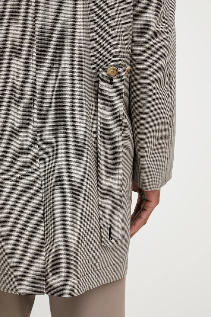 Vlnený kabát Paul Smith M1R.443Z.P02631 sivá