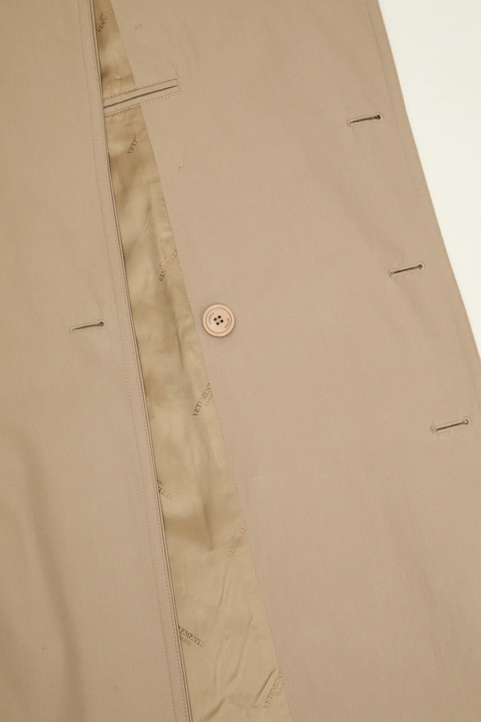 VETEMENTS trench Double Trench UA66CO400S