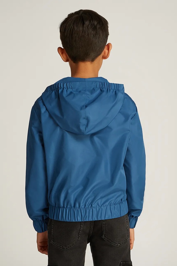 Dětská bunda Calvin Klein Jeans modrá IB0IB02091.104.116.PPYA