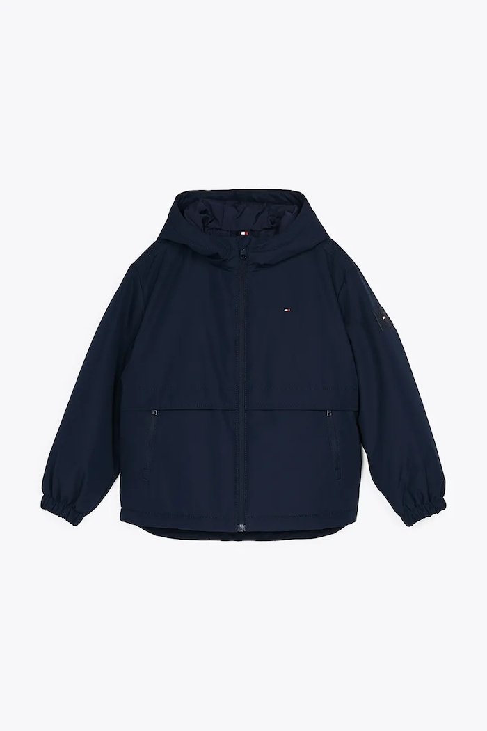 Tommy Hilfiger kurtka dziecięca KB0KB09365.98.122.PPYA granatowy SS25
