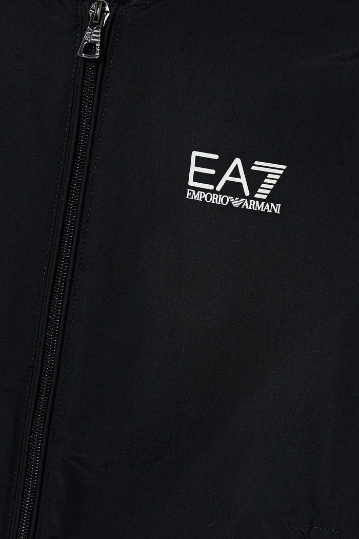 Chlapec EA7 Emporio Armani bunda bomber detská 7B000033.AF12873 tmavomodrá