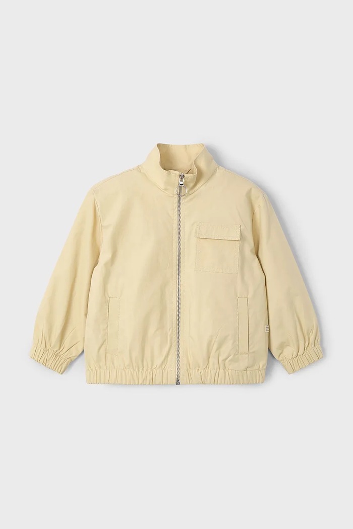 Detská bunda bomber Mayoral bomber béžová 3422.5E.Mini.PPYA