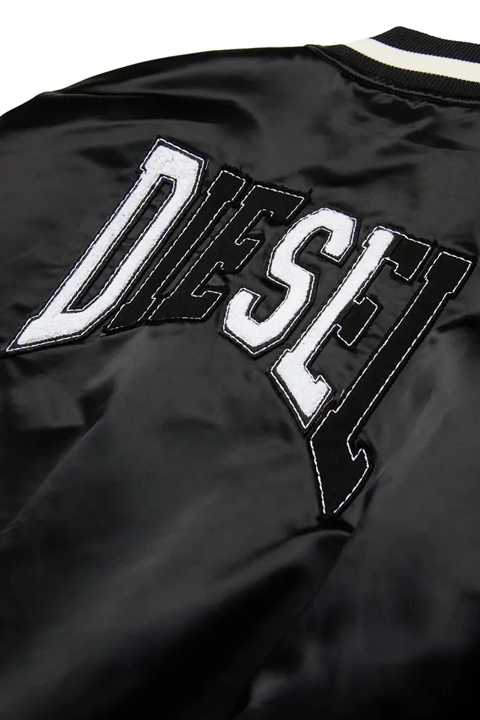 Dječja bomber jakna Diesel JSTART JACKET J02185 crna