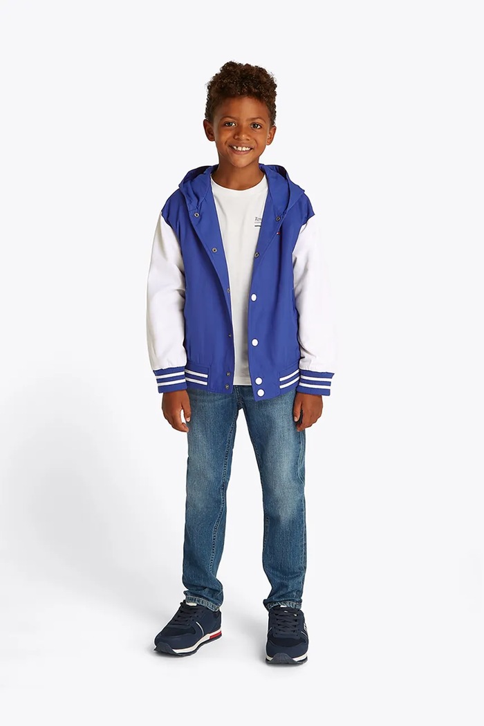Παιδικό μπουφάν bomber Tommy Hilfiger KB0KB09582.PPYA