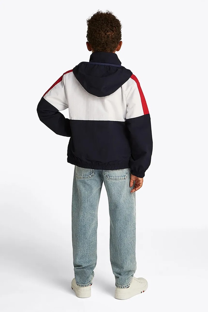 Παιδικό μπουφάν Tommy Hilfiger KB0KB09583.PPYA μπεζ