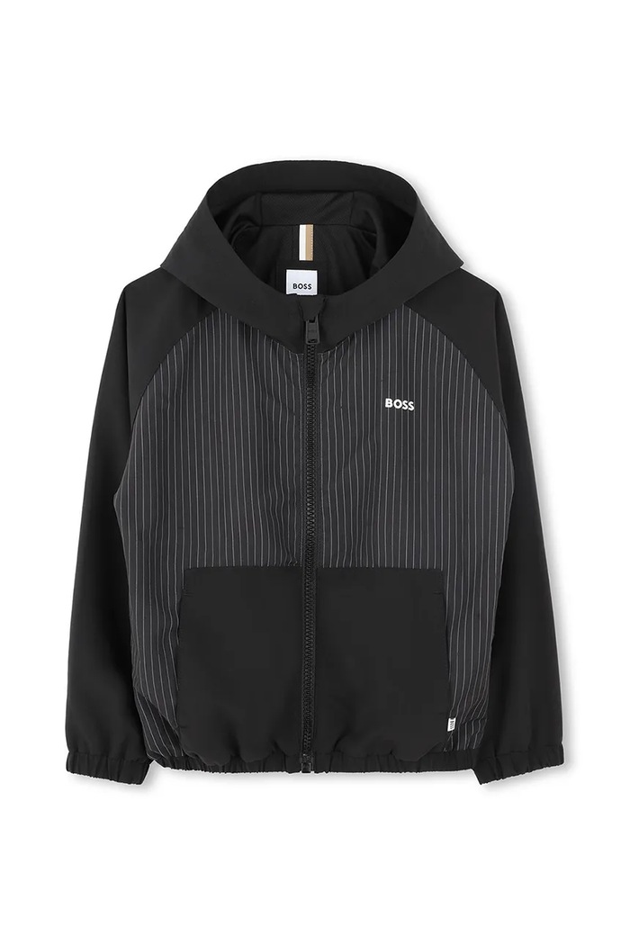 BOSS Geaca copii J52052.162.174 negru SS25