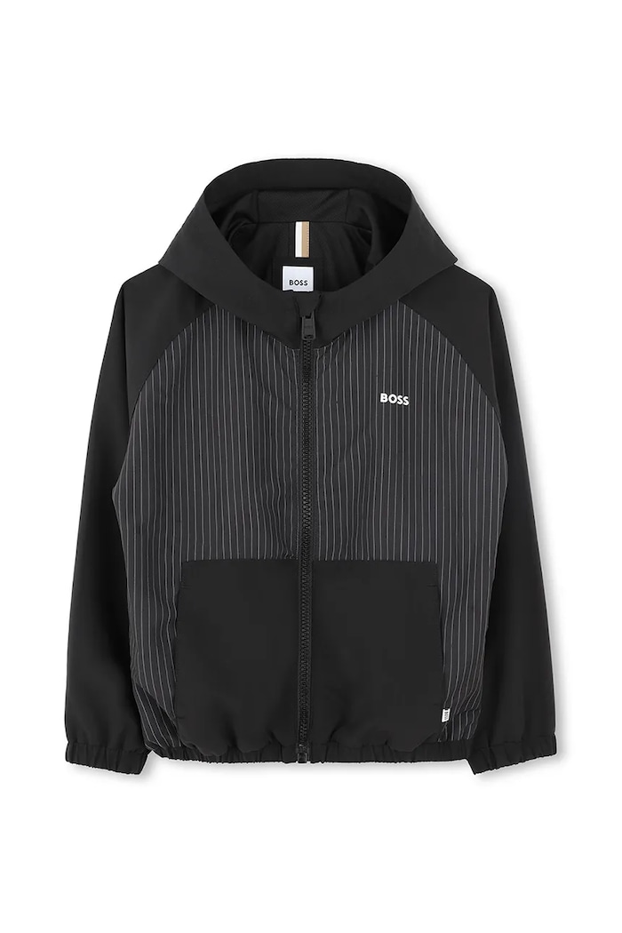 BOSS Geaca copii J52052.162.174 negru SS25