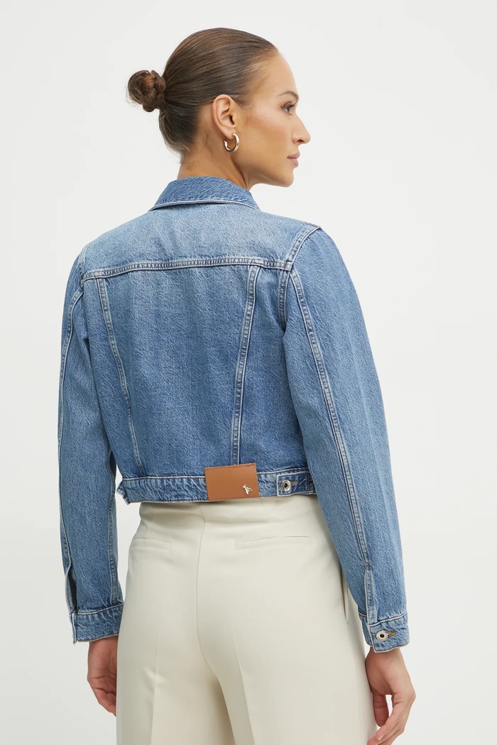Abbigliamento Patrizia Pepe giacca di jeans 8O0170.D1WZB blu