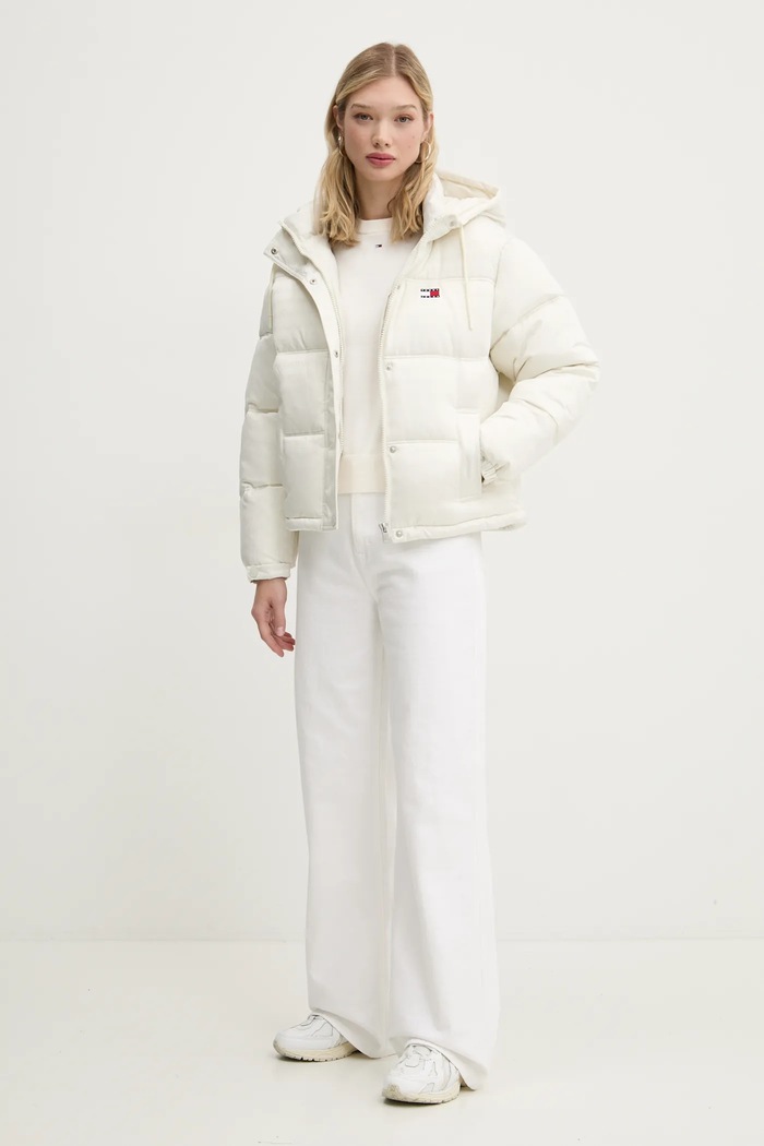 Tommy Jeans Bunda Tommy Jeans DW0DW19314 béžová SS25